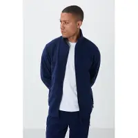 Tommy Life Herren Reißverschluss Sweatshirt und Hosen Set
