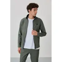 Tommy Life Herren Sweatshirt-Set mit Reißverschlusskragen und Hose