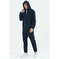 Tommy Life Herren Kapuzensweatshirt und Hose Set