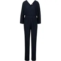 BOSS - Jumpsuit für Damen, Regulär, Blouson-Ärmel (Blau)