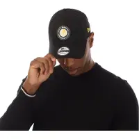 New Era - "9Forty" Baseball-Mütze, Leger (Schwarz)