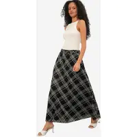 Bigdart Blumenkleid Hohe Taille Maxi-Rock