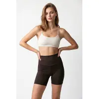 MixRay Hochtaillierte Skinny-Radshorts