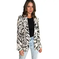 Ax Paris - Blazer für Damen (Cremefarbe/Schwarz)