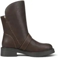 Blowfish Damen Winter-Bikerstiefel aus braunem Kunstleder - Venice-Cozy