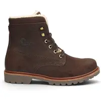 Panama jack Wasserdichte Schnürstiefeletten aus braunem Leder für Herren - P03-Aviator C41