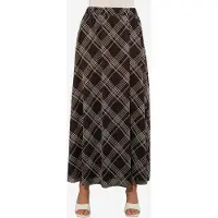 Big Dart Blumenkleid Hohe Taille Maxi-Rock