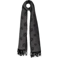 Liu Jo Damen Schals Logo - Scarf/shawl - Grijs - Größe ONESIZE