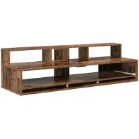 vidaXL Studiotisch Altholz 130 x 42,5 x 36 cm Holzwerkstoff