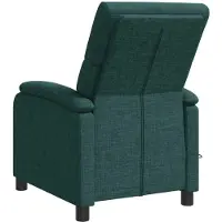 vidaXL Massage Relaxsessel Dunkelgrün Stoff