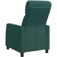 vidaXL Massage Relaxsessel Dunkelgrün Stoff