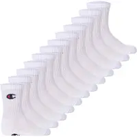 Champion Kinder Socken, 12er Pack - Crew Socken, einfarbig