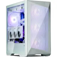 Zalman Gehäuse Z9 Iceberg Weiß / Mitteltower / ATX / 4x140mm Lüfter ARGB / gehärtetes Glas / Weiß