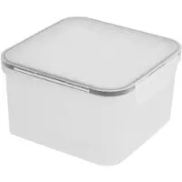 Altom Quadratischer Frischhaltebehälter 1,5L luftdicht mit Deckel, BPA-frei, Mikrowelle & Gefrierfach