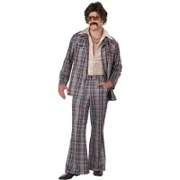 California Costumes 70er Jahre Freizeitanzug, Herren Kostüm Multi