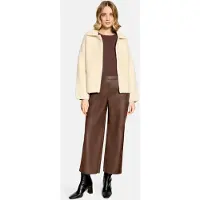Betty Barclay Cardigan "Strick-Cardigan mit Kragen", Damen, Gr. 36, weiß (creme), Strickjacken Cardigan