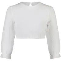 Spieth & Wensky Dirndlbluse "100% Polyester Kaktus" mit 3/4-Ärmeln