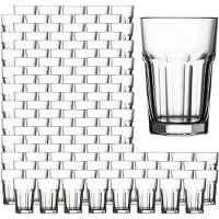 Pasabahce Longdrinkglas "Longdrinkgläser Casablanca 355 ml 120er Set transparent", bunt (transparent), B:9,2cm H:10cm Ø:9,2cm, Glas, Trinkgefäße, Longdrinkglas, Spülmaschinengeeignet, Stapelbar