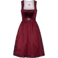 Spieth & Wensky Dirndl "Genua" mit eleganter Gürtelschließe