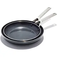 Oxo Bratpfanne "Antihaft Agility Bratpfannen-Set – 24 & 28 cm" Aluminium Set, 2 tlg. 2 Pfannen, im Alltag mühelos gemacht