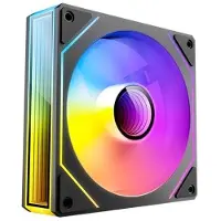 Dutzo INF 120 PWM ARGB Reverse - Gehäuselüfter - 120mm - Schwarz mit RGB LED - 29 dBA