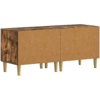 vidaXL TV-Schrank Raucheiche Holzwerkstoff