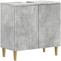 vidaXL Waschbeckenschrank ARNHEM Betongrau 59,5 x 31,5 x 59 cm