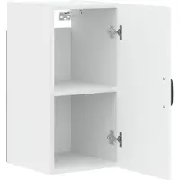 vidaXL Badezimmer-Wandschrank UTRECHT Weiß 30 x 31 x 59 cm