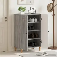 vidaXL Schuhschrank ALKMAAR 59,5 x 39,5 x 90 cm Holzwerkstoff