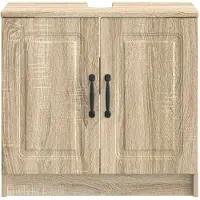 vidaXL Waschbeckenschrank UTRECHT Sonoma-Eiche 59,5 x 31,5 x 59 cm