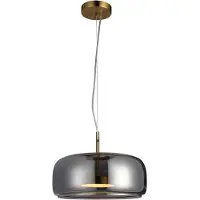 ITALUX LED-Pendelleuchte 10W CASTE PND-17760B-BRSS-SG