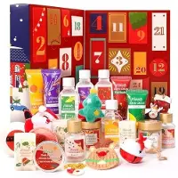 Sonstiges BODY & EARTH Adventskalender Weihnachtsgeschenke für Frauen mit 24 SPA Produkten