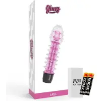 Glossy - Jelly Vibrator mit Noppenstruktur 1 St