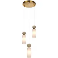 ITALUX SANTOS PND-95331-3-BRSS Hängelampe