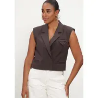 Copenhagen Muse Damen Blazers Cmtailor-short-waistcoat - Bruin - Größe S