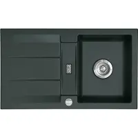 SYSTEMCERAM Flächenbündige Spüle GENEA 87 F in EIBE mit Excenterbedienung /