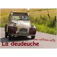 CALVENDO La deudeuche une voiture culte (Calendrier mural 2026 DIN A3 vertical), calendrier mensuel