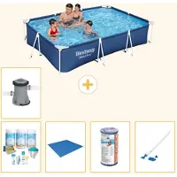 Bestway Steel Pro Rechteckig - 300x201x66 cm - 6-teilig S22081