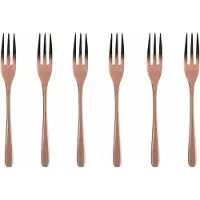 Sambonet Kuchengabeln Taste PVD Copper (6-Teilig)