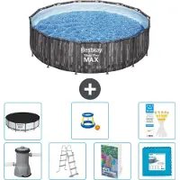 Bestway Steel Pro MAX Rund - 427x107 cm - 6-teilig S570