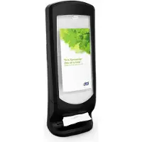 Tork Serviettenspender Xpressnap Fit 272211, Einzelblattausgabe, Stand-/Wandbefestigung, L 235 x B 235 x H 622 mm, Kunststoff, schwarz