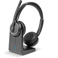 Lindy L118, Kabellos, 20 - 20000 Hz, Büro/Callcenter, 350 g, Kopfhörer, Schwarz