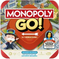 Hasbro Monopoly GO! Brettspiel Deutsch Strategiespiel lustig 2-4 Spieler 8+