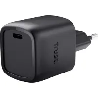 Trust Maxo USB-C-GaN-Ladegerät 30 W, Drinnen, AC, Schwarz