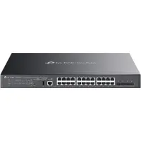 TP-LINK SG5428XMPP, Managed, L3, Gigabit Ethernet (10/100/1000), Power over Ethernet (PoE), Rack-Einbau