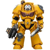 Joy toy (CN) JT03158 - Warhammer 40,000 Actionfigur Imperial Fists Terminator 1 with Power Sword and Storm Bolter 14 cm - Neu
