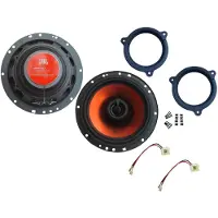 DSX JBL Lautsprecher Set für Fiat 124 Spider NF Baujahr 2016 - 2018 Tür vorne 400 Watt
