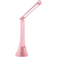 Lightbox LED Akku Tischlampe, 37 cm, 350 lm, 5500 K, Touchdimmer, USB, rosa