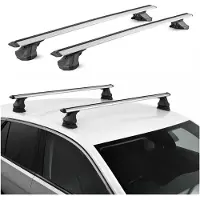 Aurilis Dachträger für Mercedes-Benz C-Klasse 2007-14 Aluminium 2 Stück 75 kg Silber