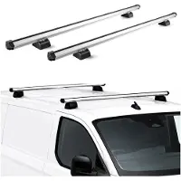 Aurilis Dachträger für Mercedes Viano W639 2003-2014 H1 2-Träger Aluminium Silber